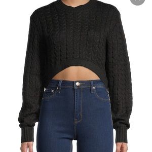 Danielle Bernstein cable knit sweater